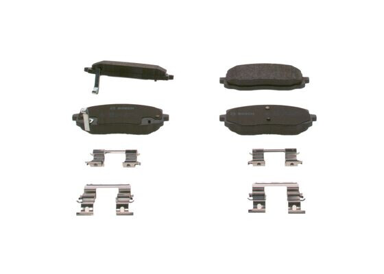 Kit plaquettes de frein à disque BOSCH 0986494594 compatible berline Hyundai i30 et SUV Kia Tucson