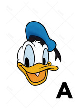 Pre Cut Various Size & Design Disney Donald Duck Cake Toppers Decoration