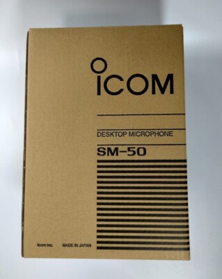 Icom DYNAMIC DESK MIC SM-50 small speaker microphone From Japan | eBay
