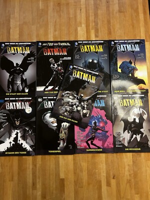 BATMAN - KOMPLETT - Das Neue DC-Universum NEW 52 Band 1-9 Softcover SELTEN