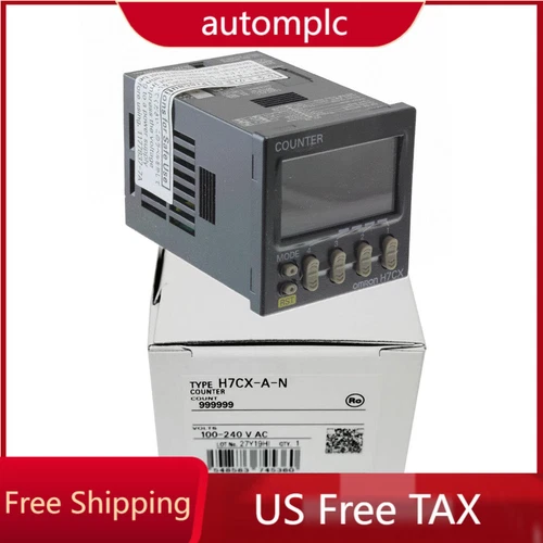 One Omron H7CX-A-N Replace H7CXAN Digital Counter New In Box US Free TAX
