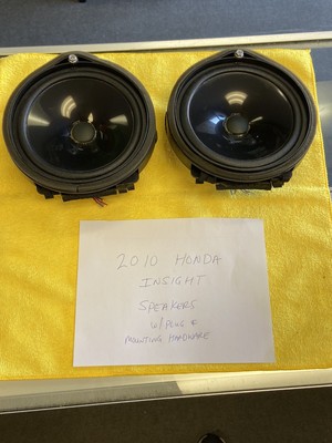 HONDA INSIGHT SPEAKERS OEM W/ Plugs 