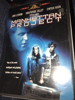 The Manhattan Project [DVD]: JOHN LITHGOW: BRAND NEW, FACTORY SEALED