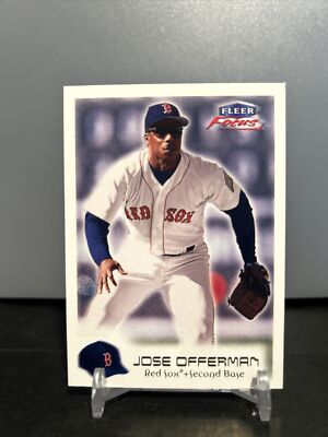 2000 Fleer Focus Baseball Jose Offerman Boston Red Sox #179