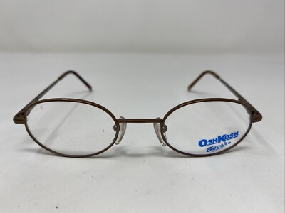 Osh Kosh B gosh France OK 394 003 43-19-125 Brown Full Rim Eyeglasses Frame ON81