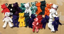 Massive 90s Grail Plush Lot 20 Piece Salvino  s Bamm Beanos Limited Treasures