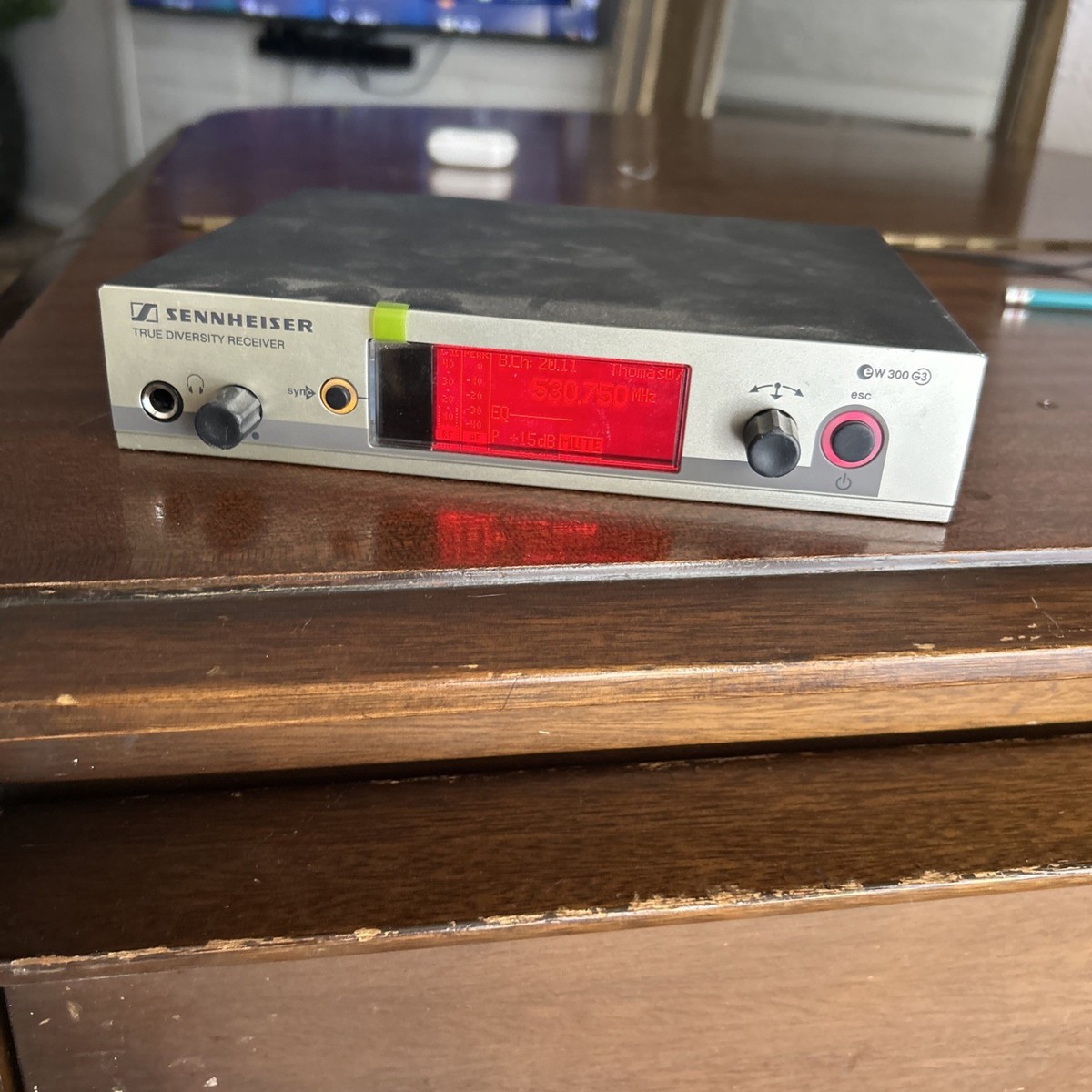 Sennheiser EM 300 G3 Wireless Receiver 516-558 MHz A Band *No