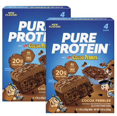 Pure Protein Bar, Cocoa Pebbles Protein, Gluten Free, 1.76 oz, 8 Ct