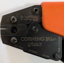 Corning Fiber Optic Connector Crimp Tool