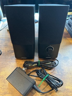Bose Companion 2 Series III Multimedia Computer PC Speakers + AUX & Power TESTED