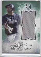 2015 Triple Threads Unity Single Jumbo Relics Emerald 6/18 Rymer Liriano 0f6