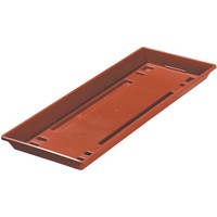 Geli Balkonkasten Untersetzer Standard Terracotta 40 Cm - Kunststoff