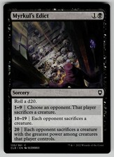 Myrkul's Edict 135 CLB C Commander Legends: Battle for Baldur's Gate MTG