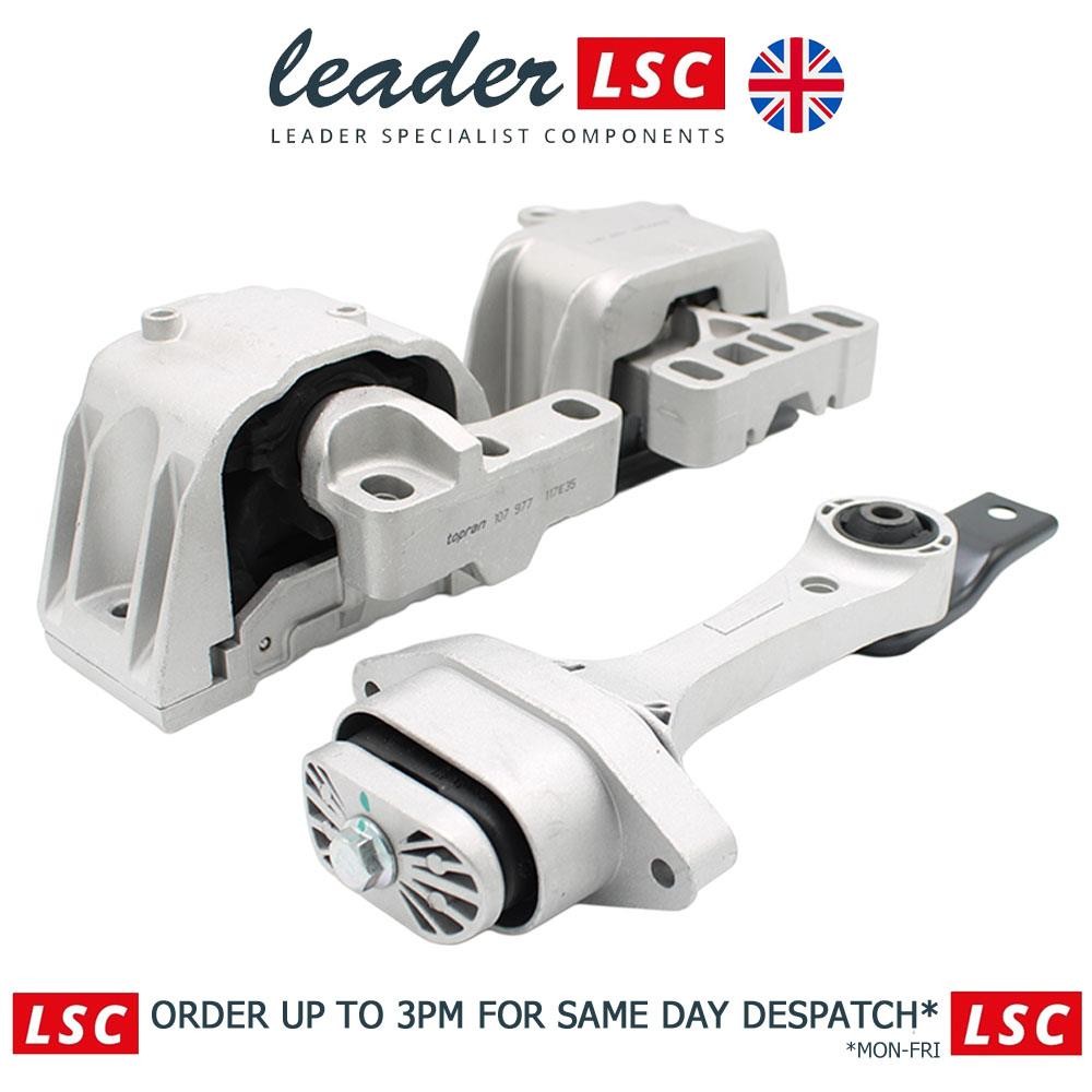 Front Engine Mounts and Rear Gearbox Mount VW Golf 1999 to 2005 2.0