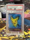 Pikachu Advanced Action Lenticular Card PSA 6 Panini Nintendo Pokémon 2004 Pichu