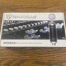 Rockville RCM03 Pro Studio Recording Condenser Microphone. No XLR Cables