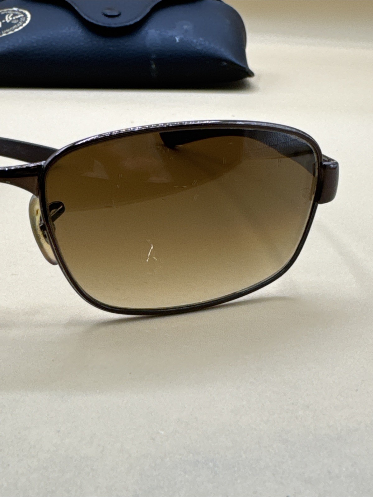 RAY BAN RB3413 GRADIENT BROWNISH UV LENS RECTANGULAR SUNGLASSES image 5