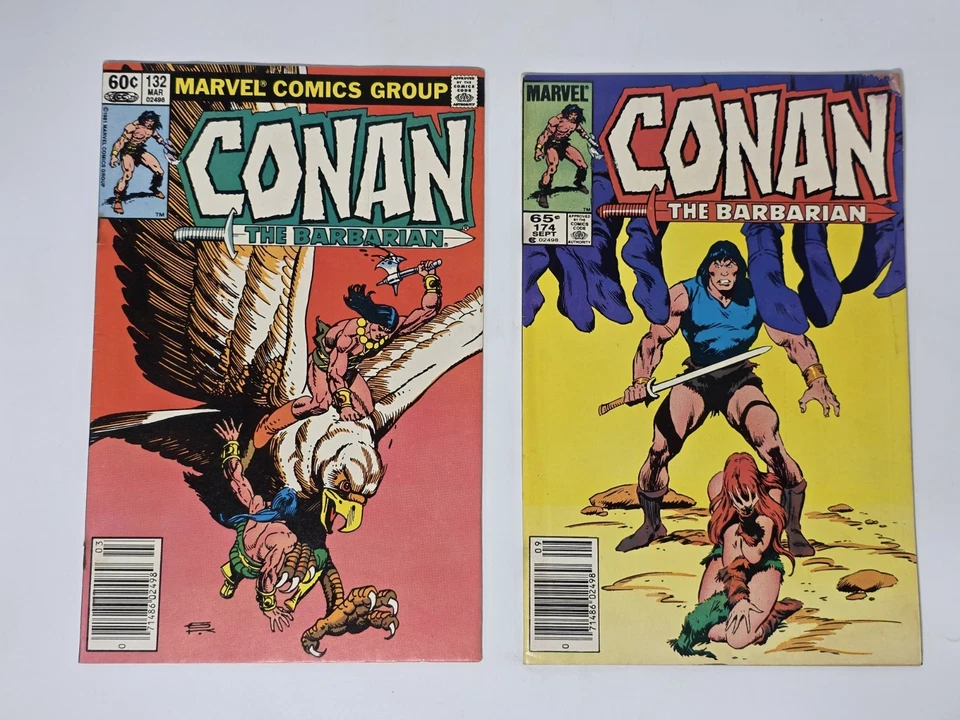 Marvel Conan the Barbarian Comic Lot 9x Issues + DC Phantom Forgotten Realms - Image 4 of 4