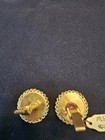 Very Large 14k solid gold cufflinks vintage not engraved 11+ Grams — photo 9