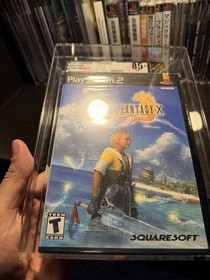 Final Fantasy X, Black Label, New, Factory Sealed And VGA Graded 85+ Archival UV