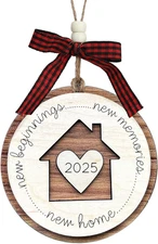 House Warming Gifts for New Home, 2025 Christmas Ornament New Home Essentials Ho