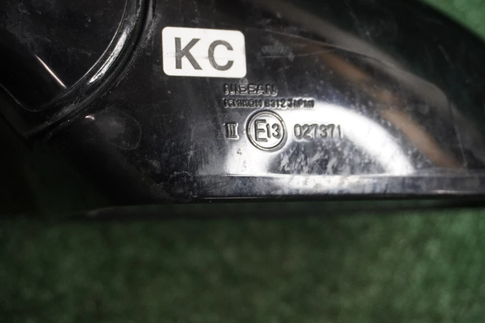 Espejo retrovisor negro izquierdo Nissan Murano 2012 2013 2014 OEM E13027371 Foto 4 de 4