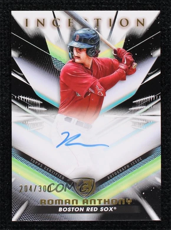 2023 Bowman Inception Auto 204/300 Roman Anthony #BPA-RAY