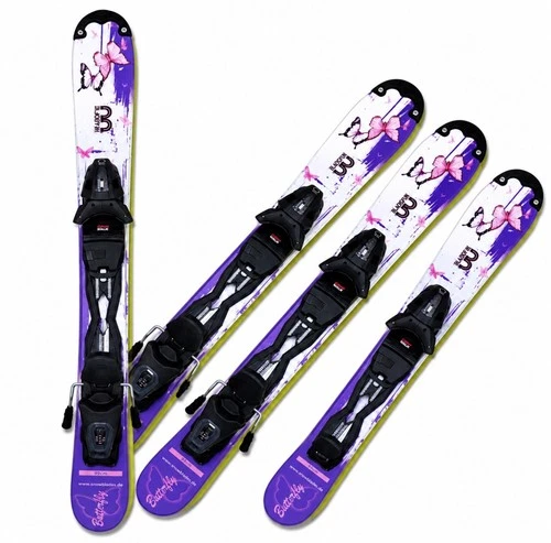 Snowblades Butterfly 99cm Tyrolia Safety Bindings Bladefun Short Skis | 2027