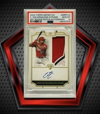 Christian Encarnacion-Strand RC *11/50* Auto 2024 Topps Definitive *PSA 10* Reds