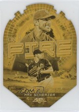 2022 Topps Fire En Fuego Gold Minted Max Scherzer #EF-21 1oz2