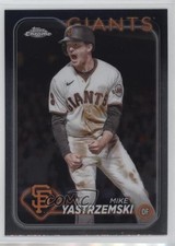 2024 Topps Chrome Mike Yastrzemski #87 1f8