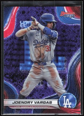 2024 Bowman's Best - Prospects Purple Mojo Refractors Joendry Vargas TP-8 /250