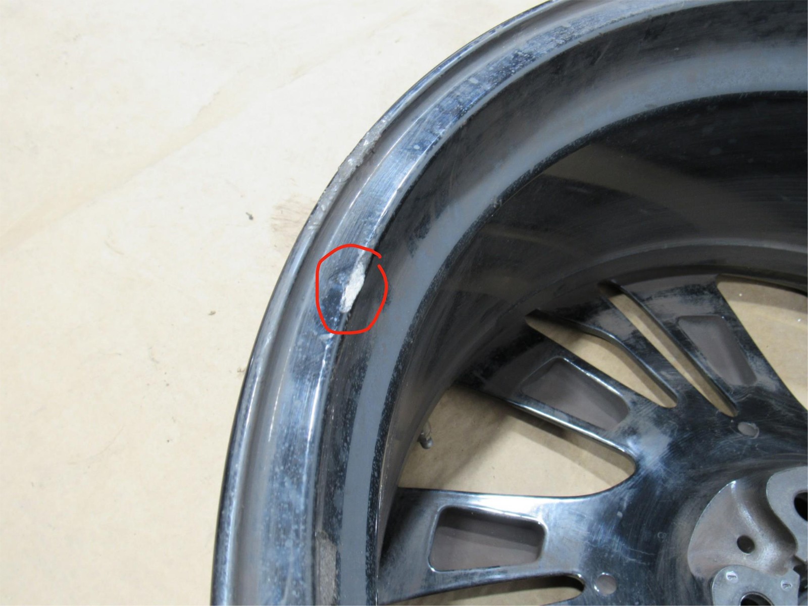 14-20 BMW I8 2015 Rear Left Wheel Rim R20 x 8.5J 20 x 8.5 Inch ;:M