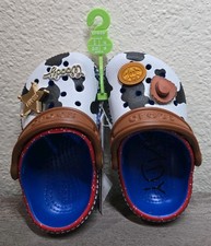 CROCS TOY STORY SHERIFF WOODY Pixar Classic Clog Toddler Size C6 NEW With Tags