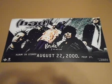 RARE PROMO (hed) p.e. LP FLAT POSTER Broke hip hop metal System of a Down Kittie