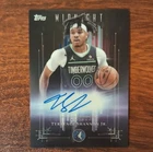 Topps Midnight Dark Marks Autograph Terrence Shannon Jr. Timberwolves DM-TS