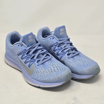 USED Nike Womens Air Zoom Winflo 5 Blue Running Shoes Sneakers Size 8.5 No Box