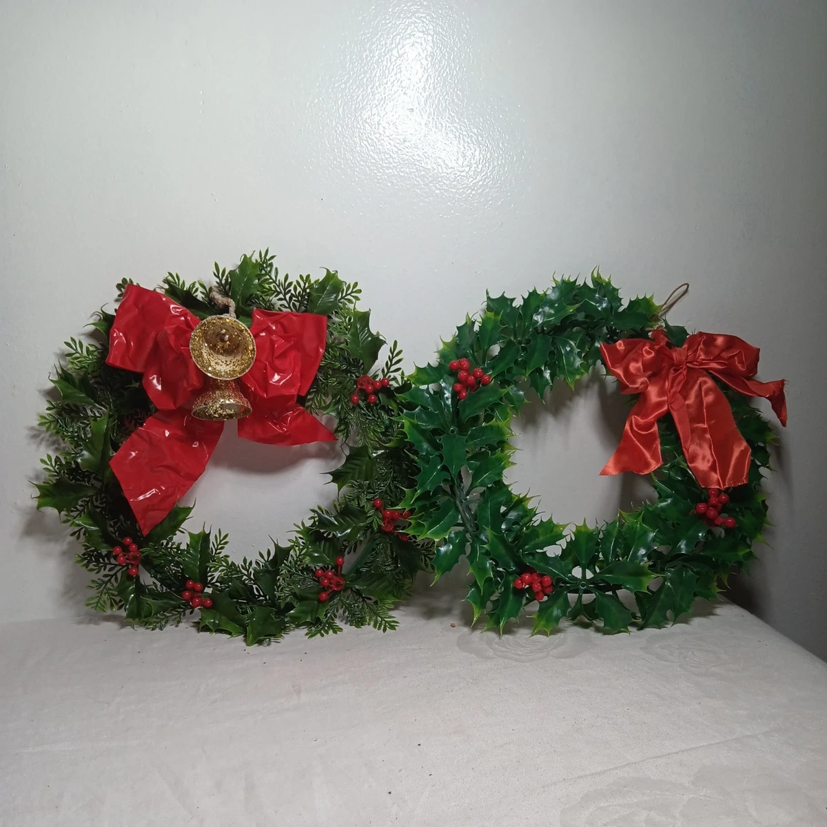 Christmas Wreaths 1960 Year Manufactured Collectible Wreaths