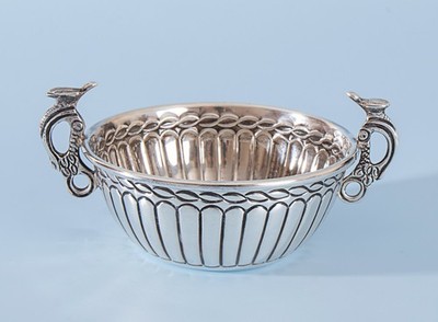 Tane Orfebres Mexican Superb Sterling Silver Double Peacock