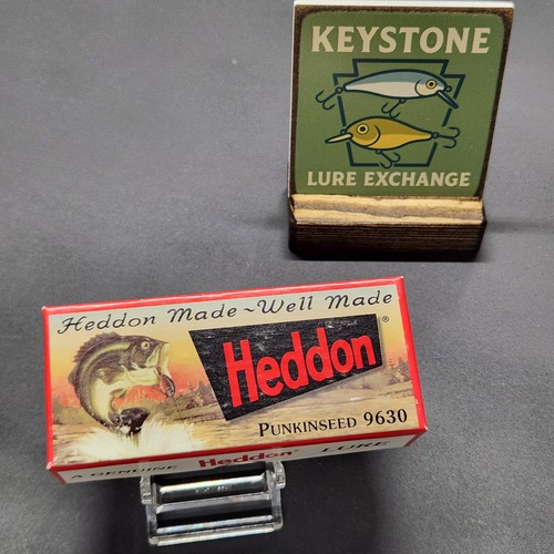 Leurre Heddon Punkinseed – Seconde Série Collector, Cuivre Branchue Noire (neuf Seconds)