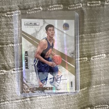 Autographed Jeremy Lin Rookie Card 627/630. rookie card picture