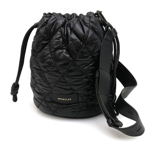 Moncler Bucket Bag Nylon Black Shoulder Bag #SAB16175