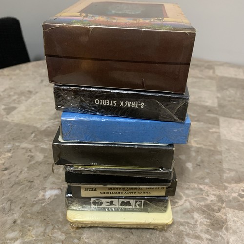 Sealed! 8 Track Lot Ray Conniff, Living Proof, Soundtracks, Injoy Blank Tape NOS - Picture 10 of 24