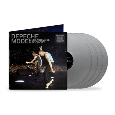 Depeche Mode Memento Mori Mexico City Live LTD 4LP Silver Vinyl 2025 Columbia