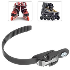 PVC Black Roller Skate Buckle Strap Adjustable for Outdoor Skating Equipment