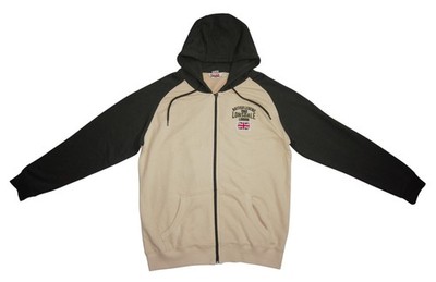 LONSDALE Punch Stretton Trainingsjacke beige Größe XXL