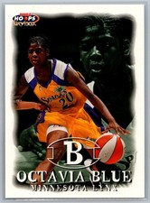 #18 Octavia Blue 1999 Hoops WNBA Minnesota Lynx Rookie