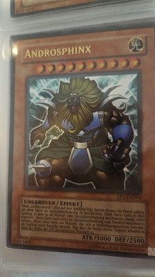 Yu-Gi-Oh! Andro Sphinx Sammelkarte Trading Card Game Mehrfarbig