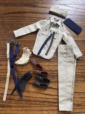 VINTAGE ORIGINAL KEN #797 ARMY AIR FORCE UNIFORM set, near complete