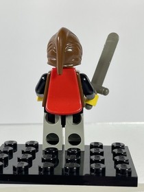 LEGO Minifigure Wolfpack cas252 Castle Black Knights 6086 6105 6038 6075